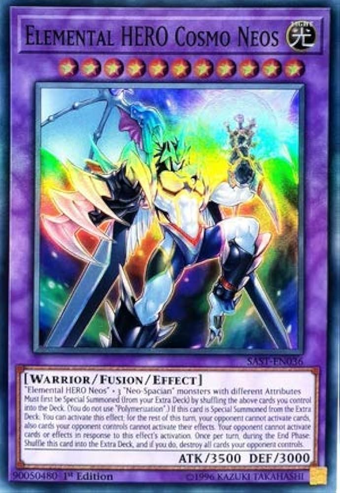 遊戯王 SAST-JP036 E・HERO コスモ・ネオス (日本語版 20thシークレットレア) SAVAGE STRIKE サベージ・ストライク mxn26g8 Amazon.co.jp: 遊戯王カード E・HERO コスモ・ネオス